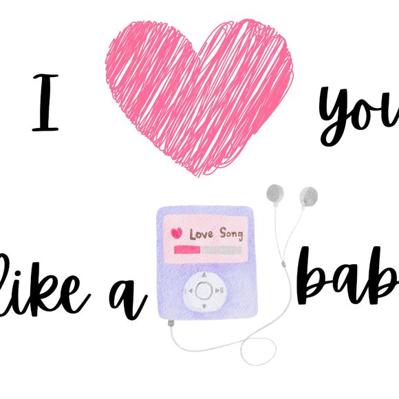 Valentine's Day Gift Wall Art 8x10 "Love You Like A Love Song" by Selena Gomez - Picture 2 of 2